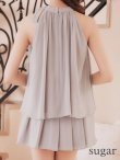 アッシュグレー モデル：明日花キララ　身長：162cm:Sサイズ