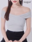 ブルー モデル：明日花キララ　身長：162cm 着用サイズ：Sサイズ