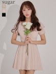 ピンクベージュ モデル：りな　身長：160cm　着用サイズ：Sサイズ