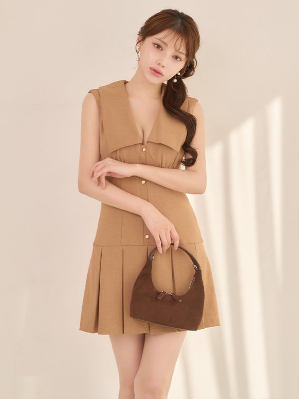 キャメル　モデル：ももか　身長：156cm　着用サイズ：Sサイズ