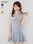 ブルー　モデル：まりん　身長：164cm　着用サイズ：Sサイズ
