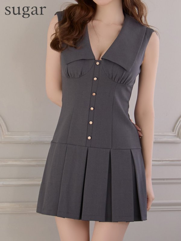 グレー モデル：ゆめ　身長：160cm　着用サイズ：Sサイズ