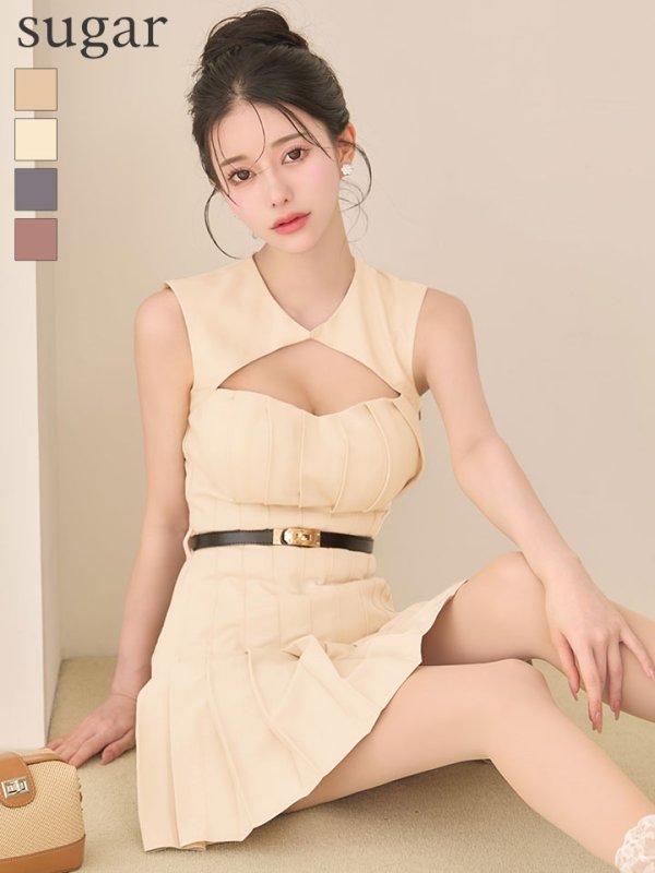 アイボリー　モデル：ゆりお　身長：165cm　着用サイズ：Sサイズ