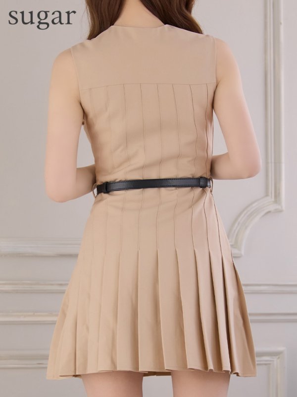 ベージュ　モデル：ゆめ　身長：160cm　着用サイズ：Sサイズ