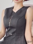 グレー　モデル：ももか　身長：156cm　着用サイズ：Sサイズ