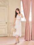 ホワイト モデル：りな　身長：160cm　着用サイズ：Sサイズ