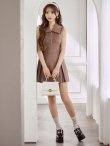 ブラウン　モデル：ななにー　身長：161cm　着用サイズ：Sサイズ