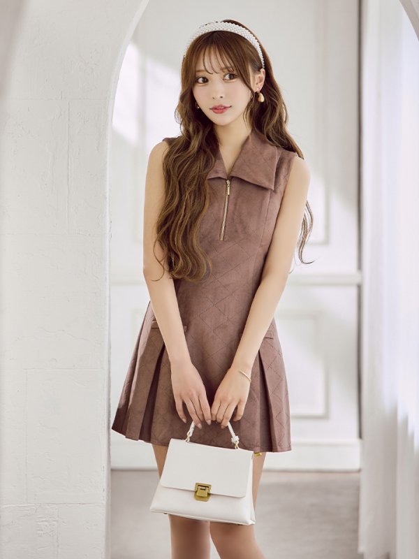 ブラウン　モデル：ななにー　身長：161cm　着用サイズ：Sサイズ