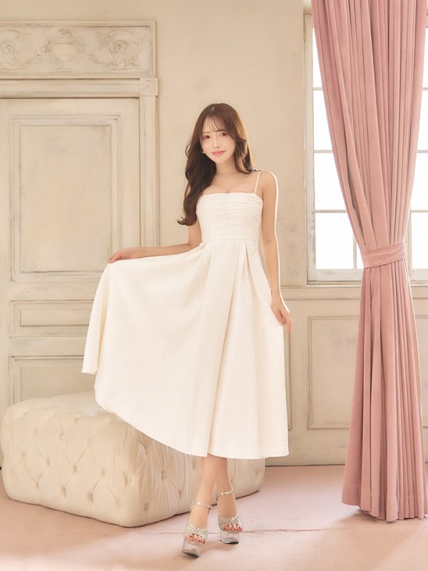 アイボリー モデル：りな　身長：160cm　着用サイズ：Sサイズ