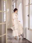 ホワイト　モデル：天海りこ　身長：156cm　着用サイズ：Sサイズ