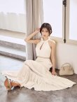 ホワイト　モデル：天海りこ　身長：156cm　着用サイズ：Sサイズ