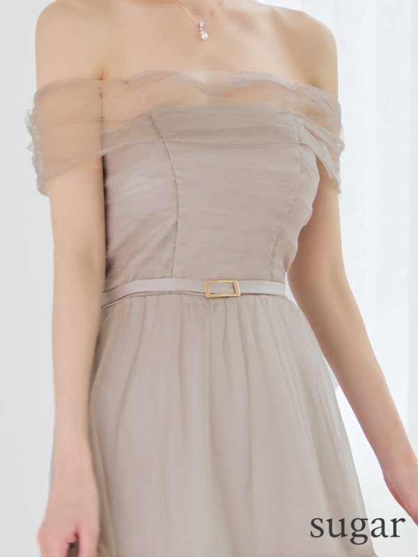 グレージュ モデル：ゆめ　身長：160cm　着用サイズ：Sサイズ