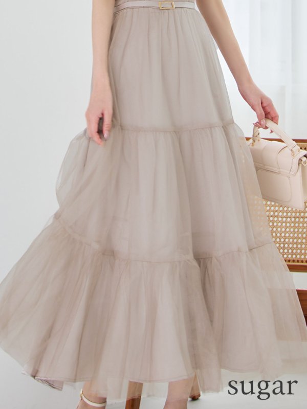 グレージュ モデル：ゆめ　身長：160cm　着用サイズ：Sサイズ