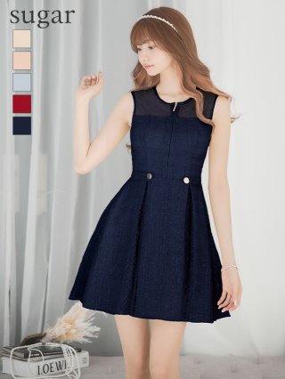 jewel チェック シースルー袖 ドレス ひめか ひめかちゃんが着る！オータムチェックドレス - ドレスショップ