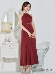ワインレッド モデル：桜伊みやこ　身長：168cm　着用サイズ：Sサイズ