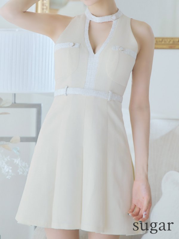 アイボリー モデル:ひめか 身長:163cm 着用サイズ:Sサイズ