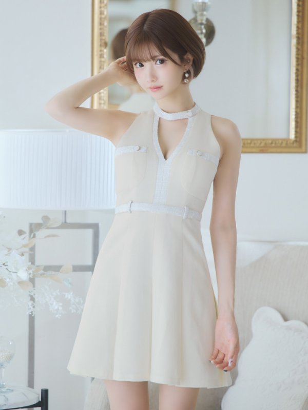 アイボリー モデル:ひめか 身長:163cm 着用サイズ:Sサイズ