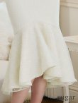 画像11: Lサイズあり【DEA.by ROBE de FLEURS/ディアバイローブドフルール】スプリングツイード/ マーメイド/ チェック/ キャミソール/ ミモレ丈/ ミディアムドレス/ キャバドレス[OF2] (11)