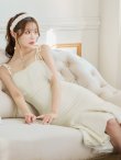 画像3: Lサイズあり【DEA.by ROBE de FLEURS/ディアバイローブドフルール】スプリングツイード/ マーメイド/ チェック/ キャミソール/ ミモレ丈/ ミディアムドレス/ キャバドレス[OF2] (3)