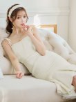 画像5: Lサイズあり【DEA.by ROBE de FLEURS/ディアバイローブドフルール】スプリングツイード/ マーメイド/ チェック/ キャミソール/ ミモレ丈/ ミディアムドレス/ キャバドレス[OF2] (5)