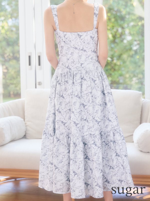 アイボリーxグレー モデル：きほ　身長：169cm 着用サイズ：Sサイズ