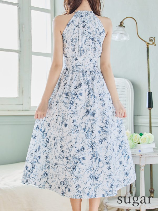 ブルー モデル:りな 身長:160cm 着用サイズ:Sサイズ