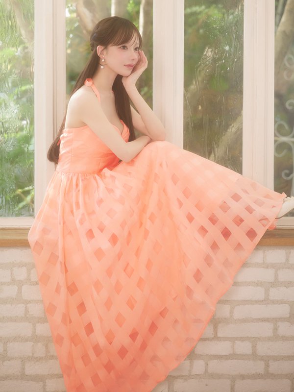 オレンジ モデル：ゆな　着用サイズ：Sサイズ