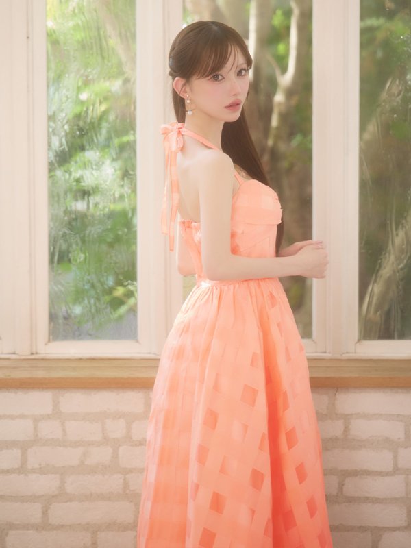 オレンジ モデル：ゆな　着用サイズ：Sサイズ