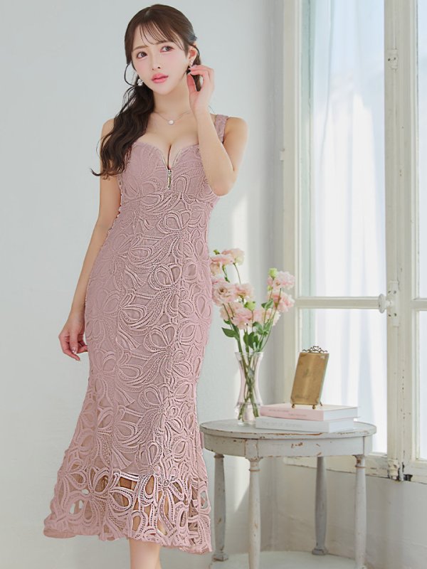 ピンク モデル:りな 身長:160cm 着用サイズ:Sサイズ