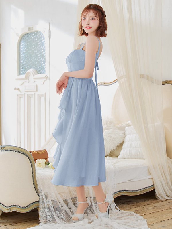 ブルー モデル:明日花キララ 身長:162cm 着用サイズ:Sサイズ