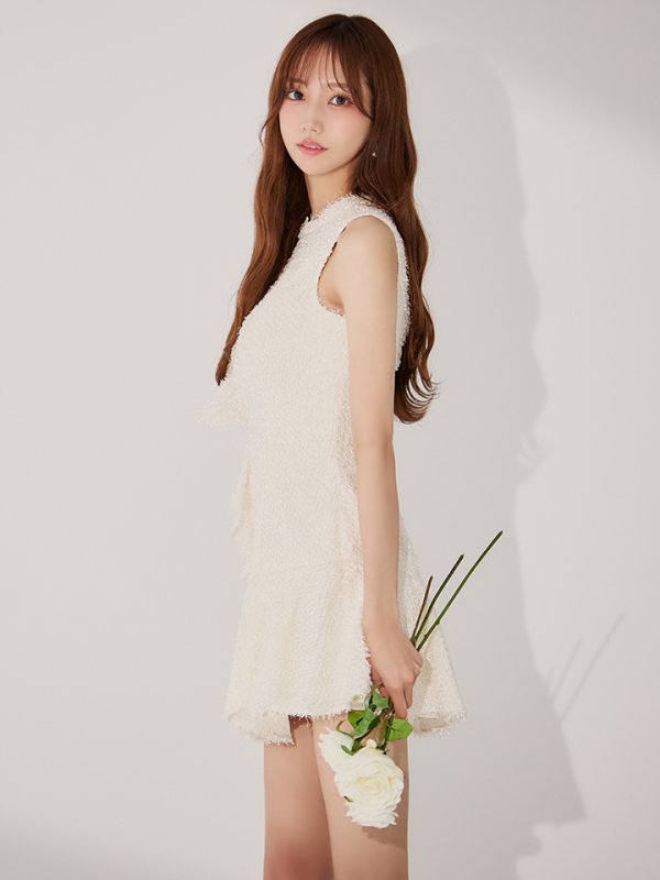 アイボリー　モデル：あすか　身長：170cm　着用サイズ：Sサイズ