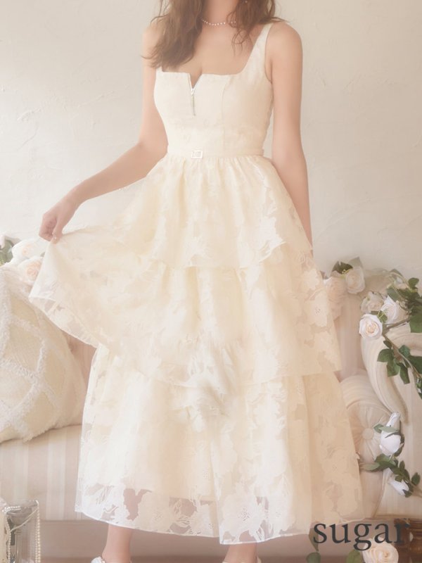 アイボリー モデル：きほ　身長：169cm　着用サイズ：Sサイズ