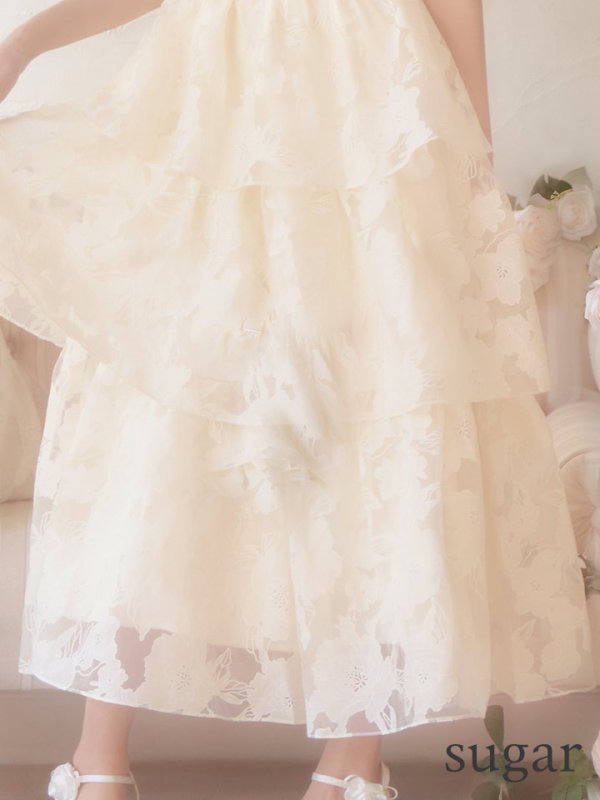 アイボリー モデル：きほ　身長：169cm　着用サイズ：Sサイズ