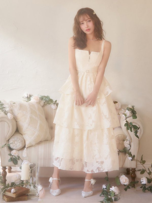 アイボリー モデル：きほ　身長：169cm　着用サイズ：Sサイズ