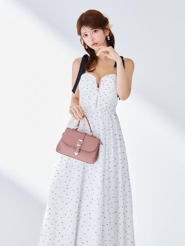 ホワイト モデル:まりん 身長:164cm 着用サイズ:Sサイズ