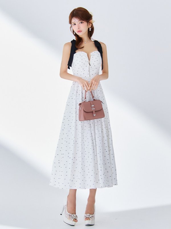 ホワイト モデル:まりん 身長:164cm 着用サイズ:Sサイズ