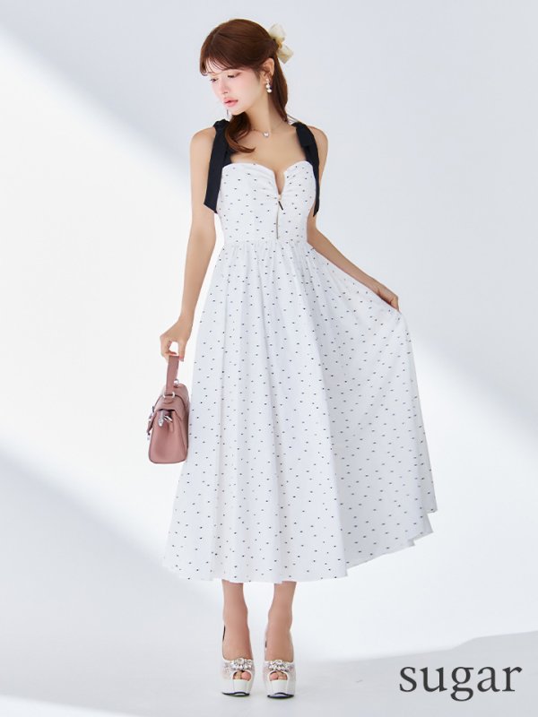 ホワイト モデル:まりん 身長:164cm 着用サイズ:Sサイズ