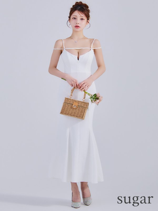 ホワイト モデル:ももか 身長:156cm 着用サイズ:Sサイズ