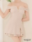 アイボリー　モデル：明日花キララ　身長162cm　着用サイズ：Sサイズ