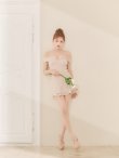 アイボリー　モデル：明日花キララ　身長162cm　着用サイズ：Sサイズ