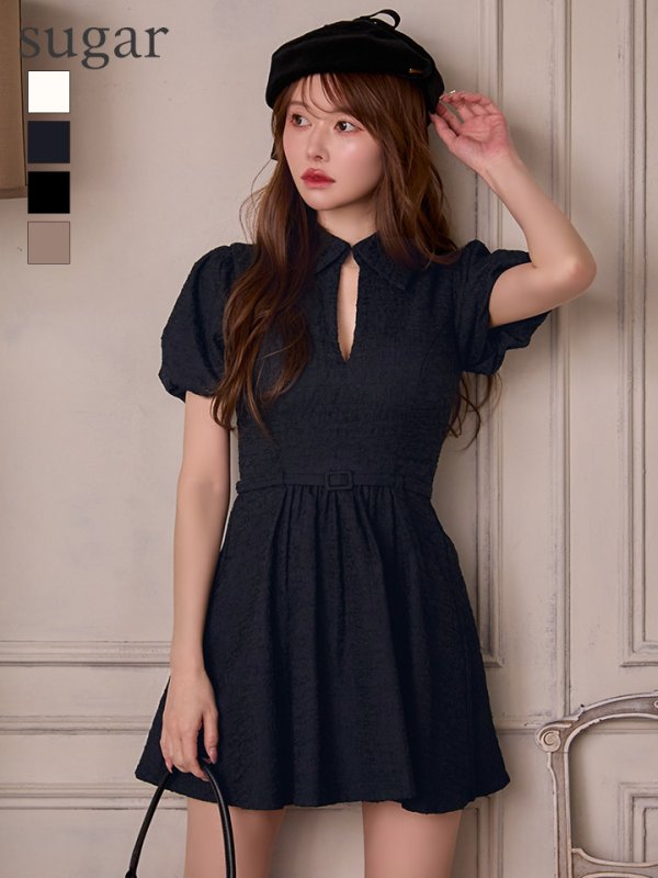 ネイビー　モデル：ゆめ　身長：160cm　着用サイズ：Sサイズ