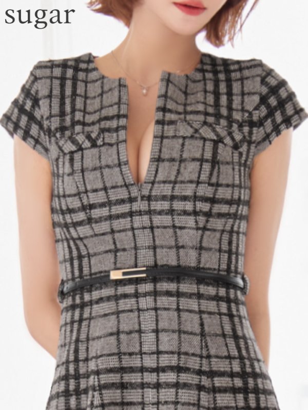 ブラウン　モデル：れみれみ 身長：163cm　着用サイズ：Sサイズ