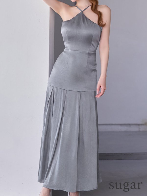 ブルー モデル：ゆめ　身長：160cm　着用サイズ：Sサイズ