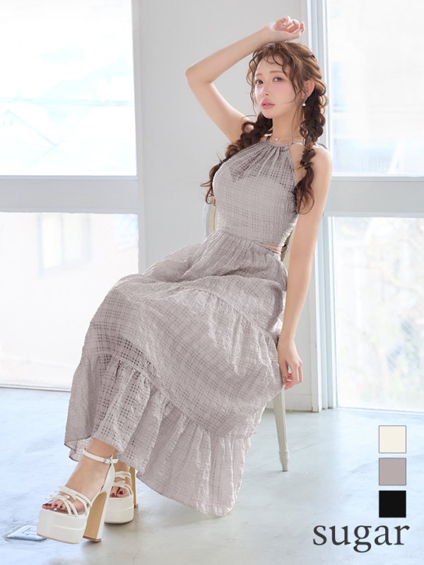 グレー　モデル：りな　身長：160cm　着用サイズ：Sサイズ