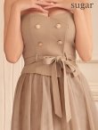 ブラウン　モデル：りな　身長：160cm　着用サイズ：Sサイズ