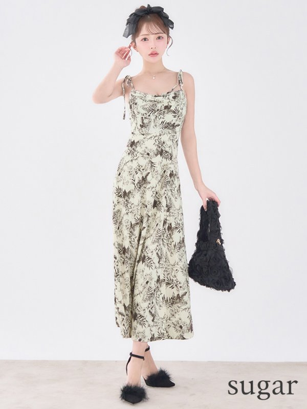 ブラウン モデル：りな　身長：160cm　着用サイズ：Sサイズ