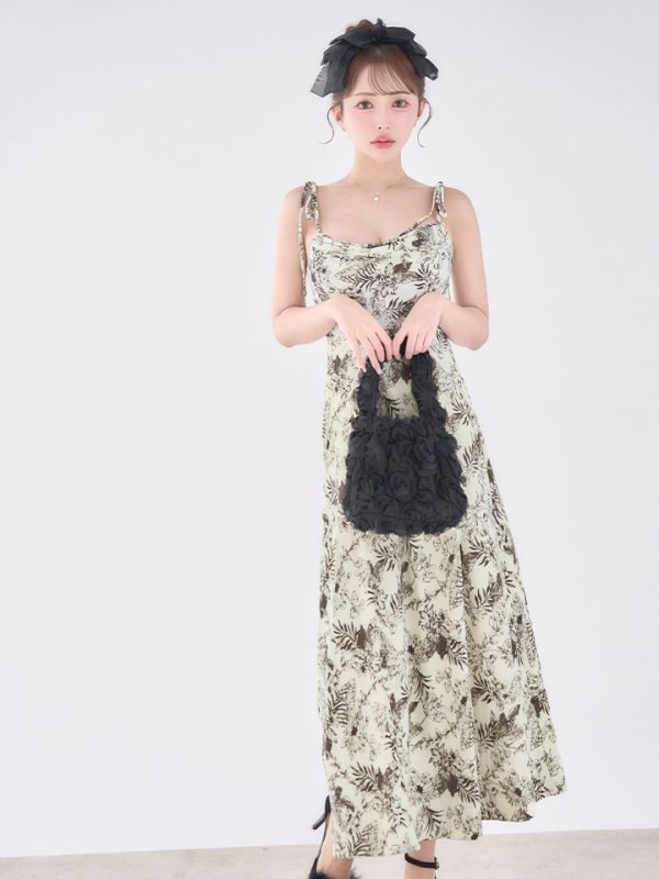 ブラウン モデル：りな　身長：160cm　着用サイズ：Sサイズ