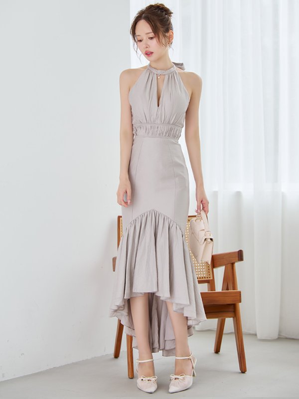 ライトグレー モデル：ゆめ　身長：160cm　着用サイズ：Sサイズ