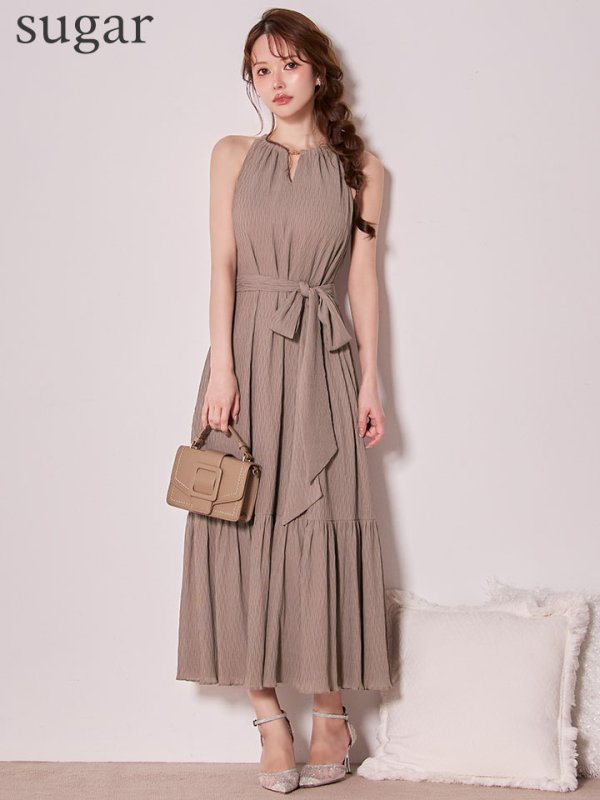 グレージュ　モデル：ゆめ　身長：160cm　着用サイズ：Sサイズ