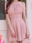 ピンク　モデル：りこ　身長：156cm　着用サイズ：Sサイズ　
